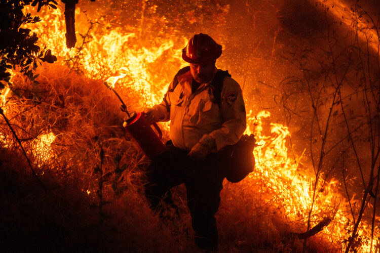 Wildfires threaten homes